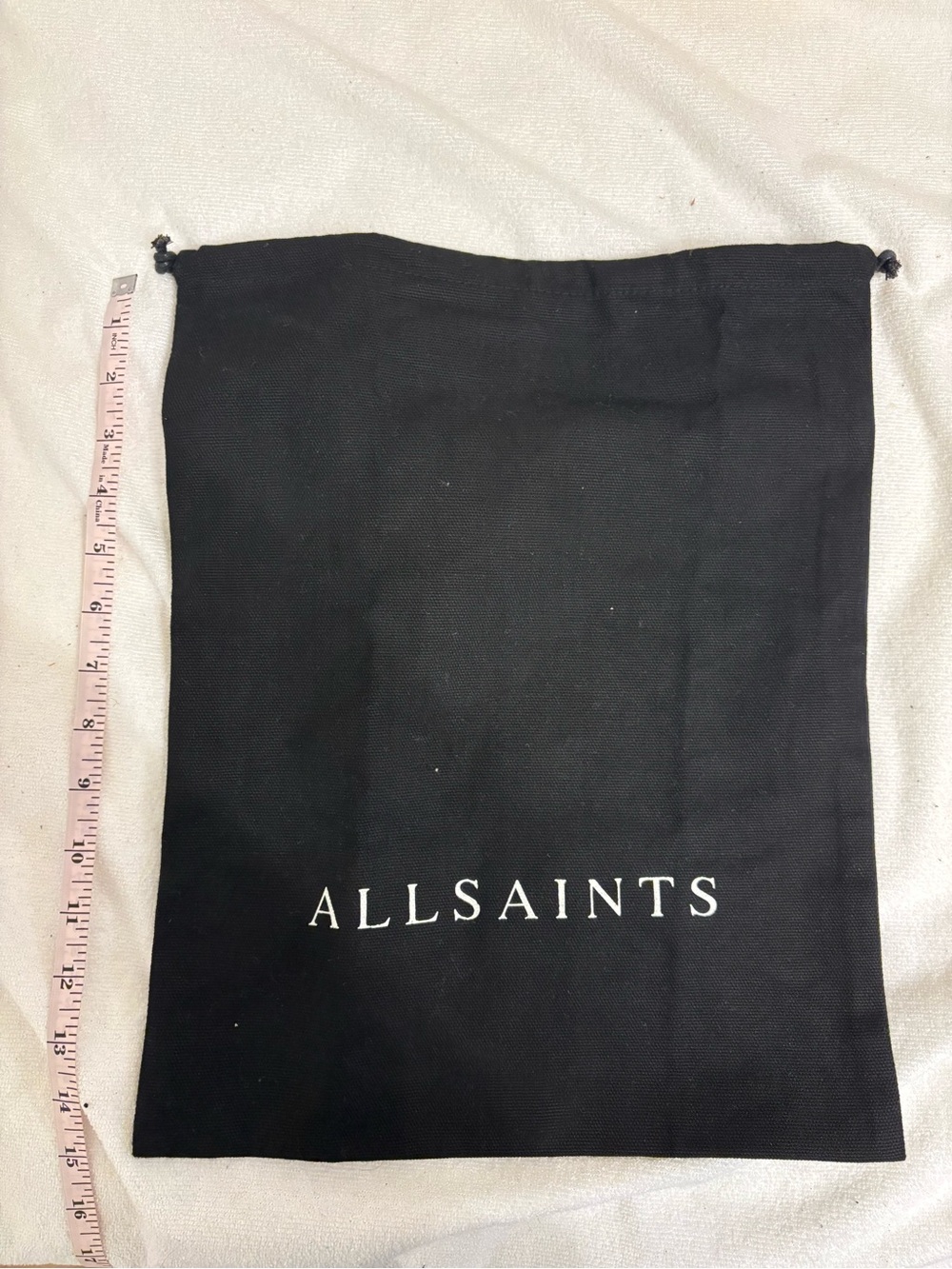 Allsaints Dustbag black new